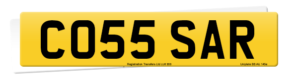 Registration number CO55 SAR
